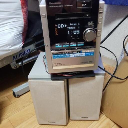 中古ミニコンボ　panasonic dvd cd md