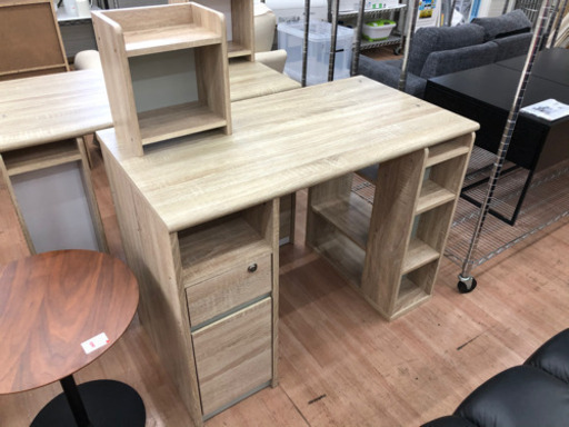 【展示品 未使用】ツインデスク 学習机 パソコンデスク レイアウト変更可能?自社配送時?代引き可?※現金、クレジット、スマホ決済対応※