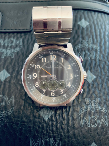 paul smith ポールスミス　ビジネスウォッチ　腕時計　シルバー　廃盤？