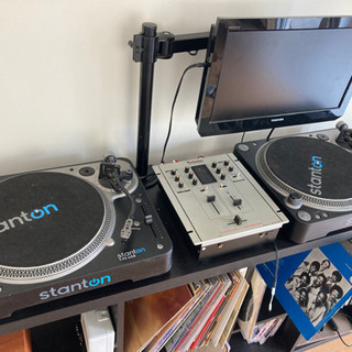Stanton t.92 ターンテーブル2台 ※ミキサーは付きません