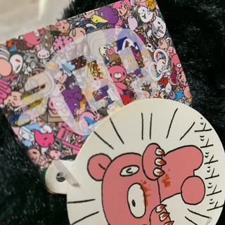 【飼い主が決まりました♡】非売品　チャックスGP テディグルーミーぬいぐるみ　モノチェックブラック　くま　クマのぬいぐるみの画像