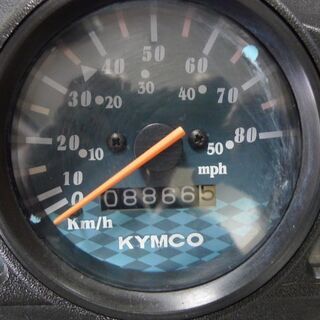 キムコ　アジリティ５０　キレイです。　整備済み　クレジット決済出来ます。の画像