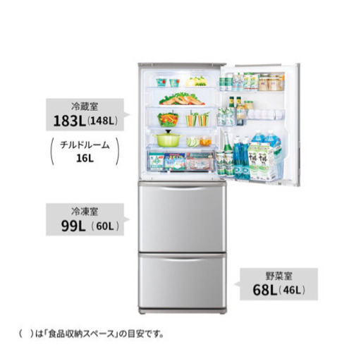 【ネット決済】SHARP 冷蔵庫 両開きタイプ