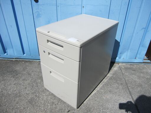 3段ワゴン　コクヨ製ＢＳシリーズ　ニューグレー