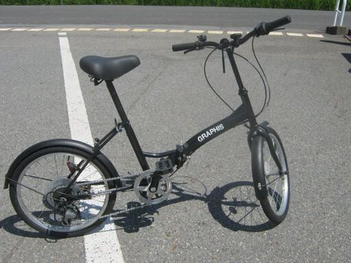 GRAPHIS 折りたたみ自転車 6速 整備済み (42)