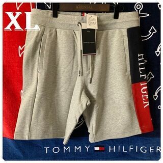 スウェットショーツ　ハーフパンツ　グレーXL　TOMMY HIL...