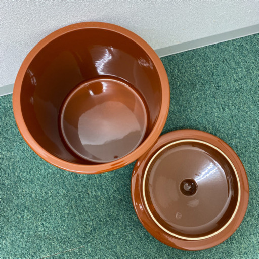 配達無料地域あり＊常滑焼 久松 かめ 切立蓋付 8号 14.4L＊