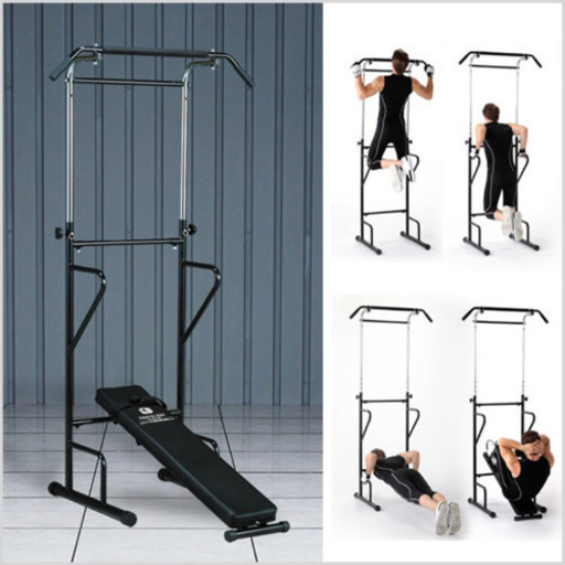 格安 筋トレ ファイティングロード  懸垂 腹筋 腕 胸筋 お腹 背中 ぶら下がり 健康器