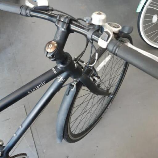 売り切れました『中古自転車』Sleipnir　アルミ　クロス　艶消し黒