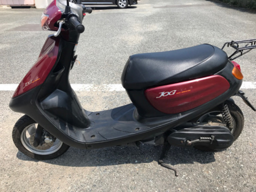 売約済み🔶ヤマハ　ジョグ赤　ディスクブレーキ　2スト　　普通に乗れる　福岡市　SA04J🔶
