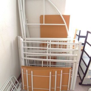 【階段&デスク付き】ロフトベッドの画像
