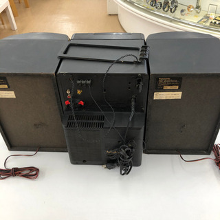 無料！ジャンク品☆動作未確認☆Panasonic☆WカセットCDコンポ　1997年製の画像