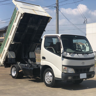 トヨタ・ダイナ 2tダンプ PB-XZU351D/H17年12月/低床・平ボディーの画像