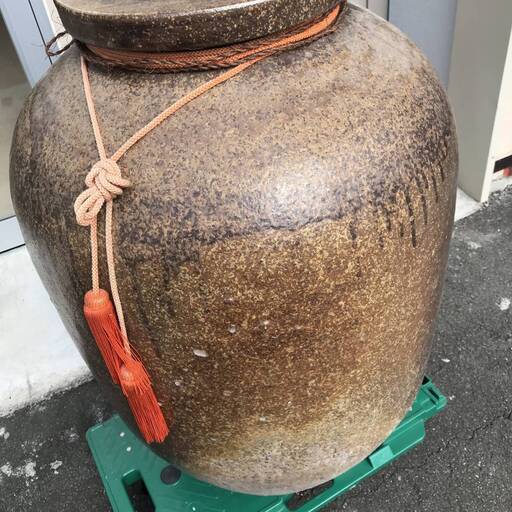 直接引き取り限定 大壺 特大 大きな壺　骨董品　焼き物　アンティーク レトロ品　甕　壺　鉢　花瓶