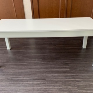 IKEA SIGURD ベンチ　ホワイト(40201153)
