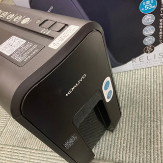 コクヨ シュレッダー ブラウン 静音タイプ