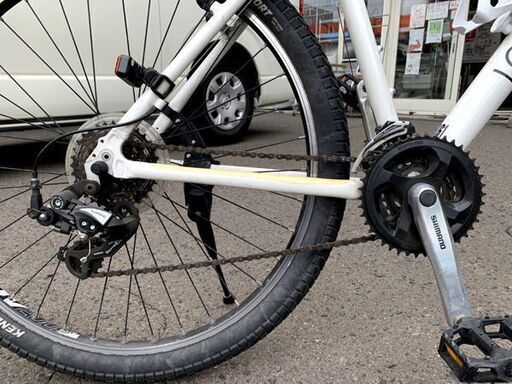ルイガノ マウンテンバイク LGS-ASM 27.5インチ 変速付き ライト付き 27インチ ホワイト LOUIS GARNEAU 白