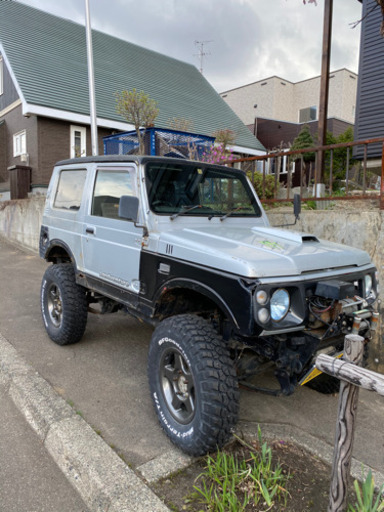 ジムニーJA11改  7年車　顔面移植