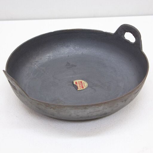 業務用 鋳物 揚鍋　42cm 鉄 揚げ物 揚げ鍋 天ぷら 厨房 ②（J702asxY）