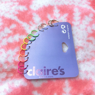日本撤退間近💦新品claire'sピアス