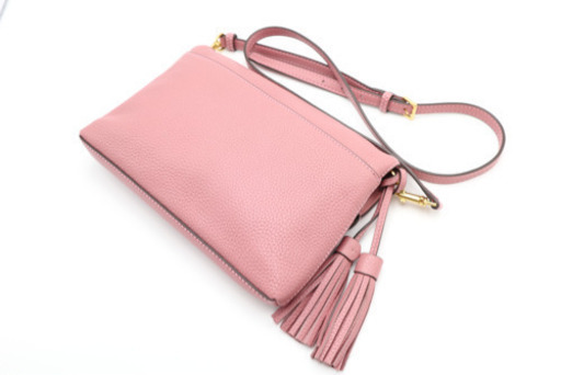 《TORY BURCH/ショルダーバッグ》ABランク 53163 ピンク 袋 美