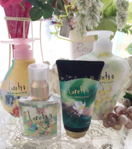 ロレッタ　潤いセット　シャンプー　トリートメントボトル　オイル　特別な日のトリートメント