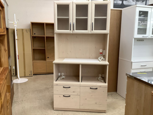 ユーアイ　レンジボード　炊飯器台付