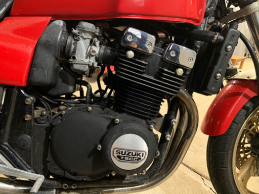 GSX400インパルス　車検付　エンジン好調　前期型　ノーマル