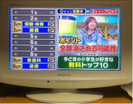 \u003c液晶テレビ Panasonic2009年製 17V型テレビ / TH-L17C1-W\u003e