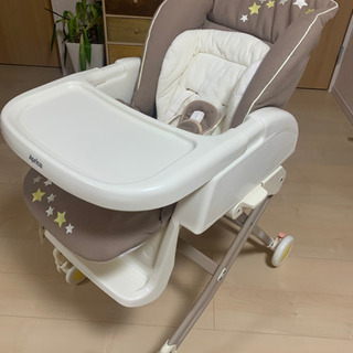 Aprica  ハイローベッド＆チェア 手動