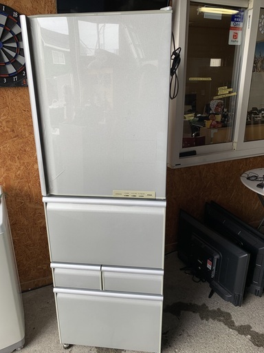 A３１０２　日立　５ドア冷蔵庫　３９５L