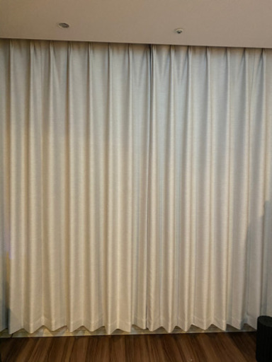 大きい窓用　遮光カーテン&レースカーテンセット