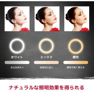LEDリングライトの画像