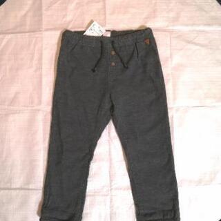 新品 H&M エイチアンドエム スウェットパンツ 100cm グ...