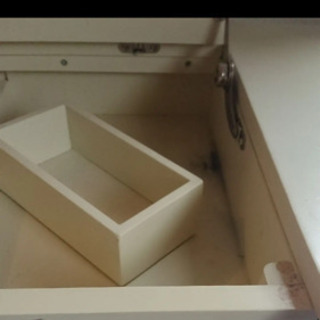 鏡付きテーブルの画像