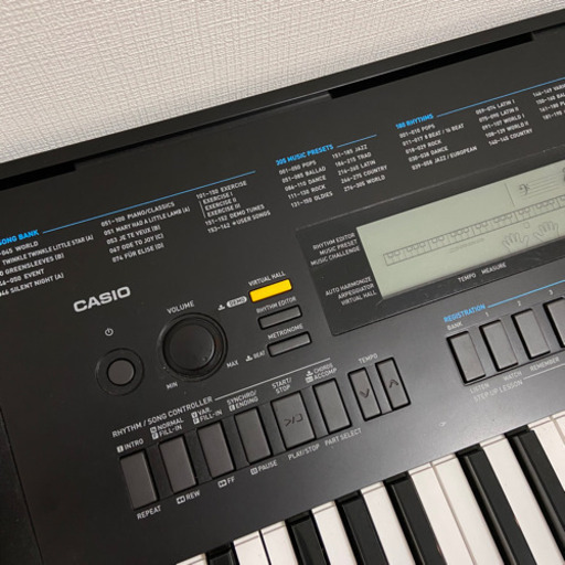 CASIO(カシオ) 76鍵盤 電子キーボード WK-245 [ベーシック] 