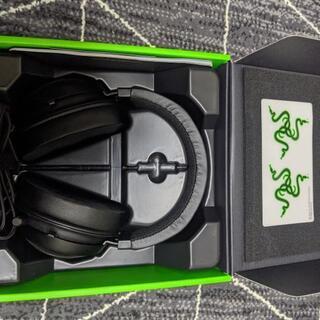 値下げ　ほぼ新品　Razer Kraken black　ヘッドセット
