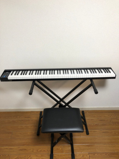 電子ピアノ 固定椅子 値下げしました⭐︎【美品】電子ピアノ スタンド、椅子セット