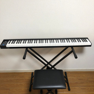 ニコマク　電子ピアノ 88鍵盤　スタンド、椅子セット