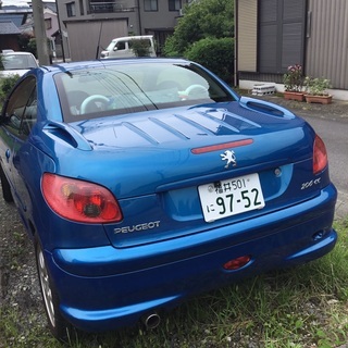 プジョー206オープンカーの画像
