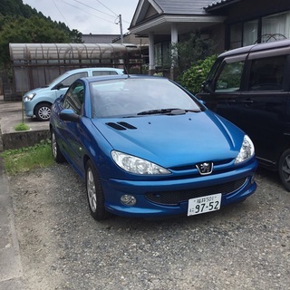 プジョー206オープンカーの画像