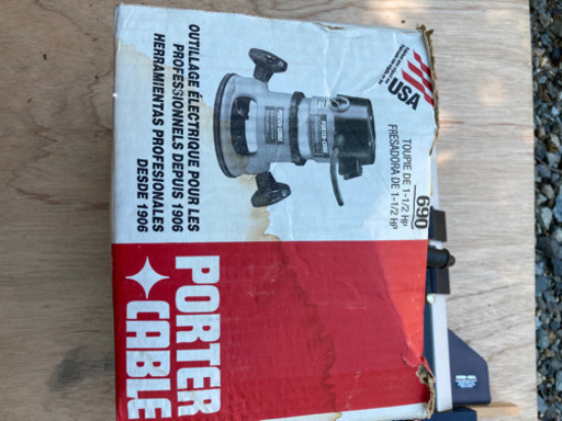 ポーターケーブル　木工加工　クラフトマン