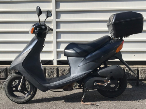 【取引終了】三重県津市 スズキ レッツ2 2stスクーター 実働 キャリア付！足車にどうぞ！