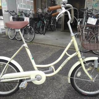 中古自転車１１２１　前後タイヤ新品！　２０インチ　ギヤなし　ダイナモライト　ワイヤー錠　