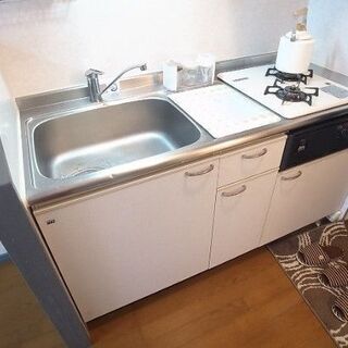 【初期費用4万円部屋】東区下原、こんな2口コンロがついててこの家...
