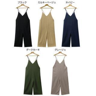 【新品】【全5色から選択】サロペット パンツ レディース 春夏秋冬 オールインワン Vネック マタニティの画像