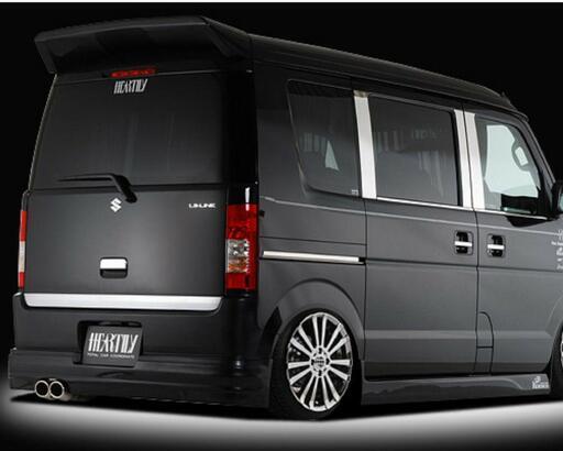 DA64W DG64W　ハーテリーロールーフ用リアスポイラー エブリィ エブリー　スクラム