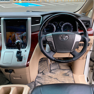 TOYOTA トヨタ アルファード 平成23年 20系 白 2人乗り 車検長期の画像