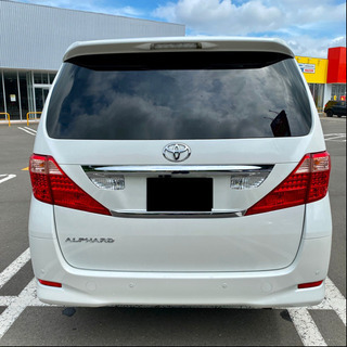 TOYOTA トヨタ アルファード 平成23年 20系 白 2人乗り 車検長期の画像