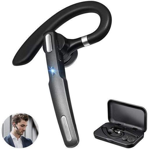 【新品】Bluetoothヘッドセット イヤホン ワイヤレス V5.0 10時間連続使用